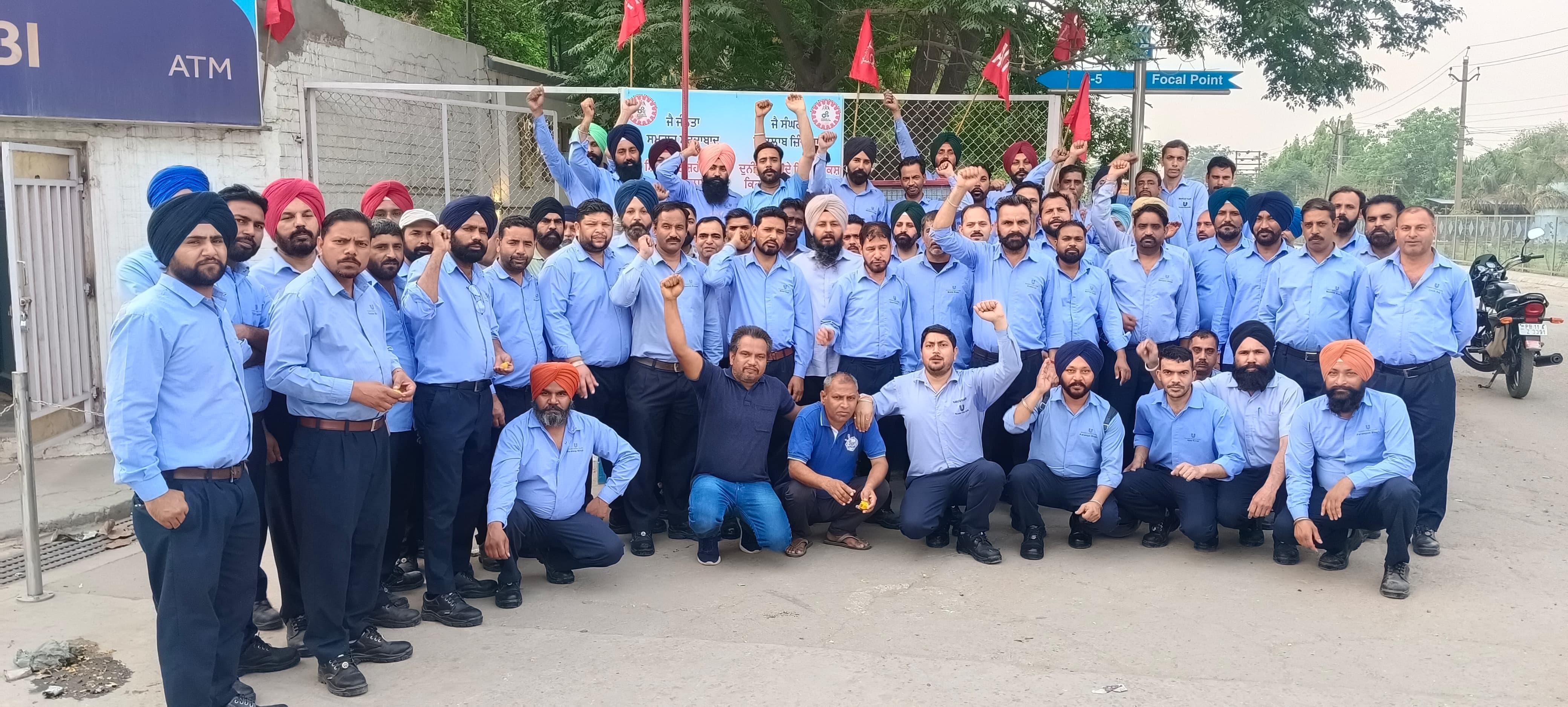 Today International Labor Day was celebrated by the employees of Hindustan Unilever Limited Rajpura Factory.